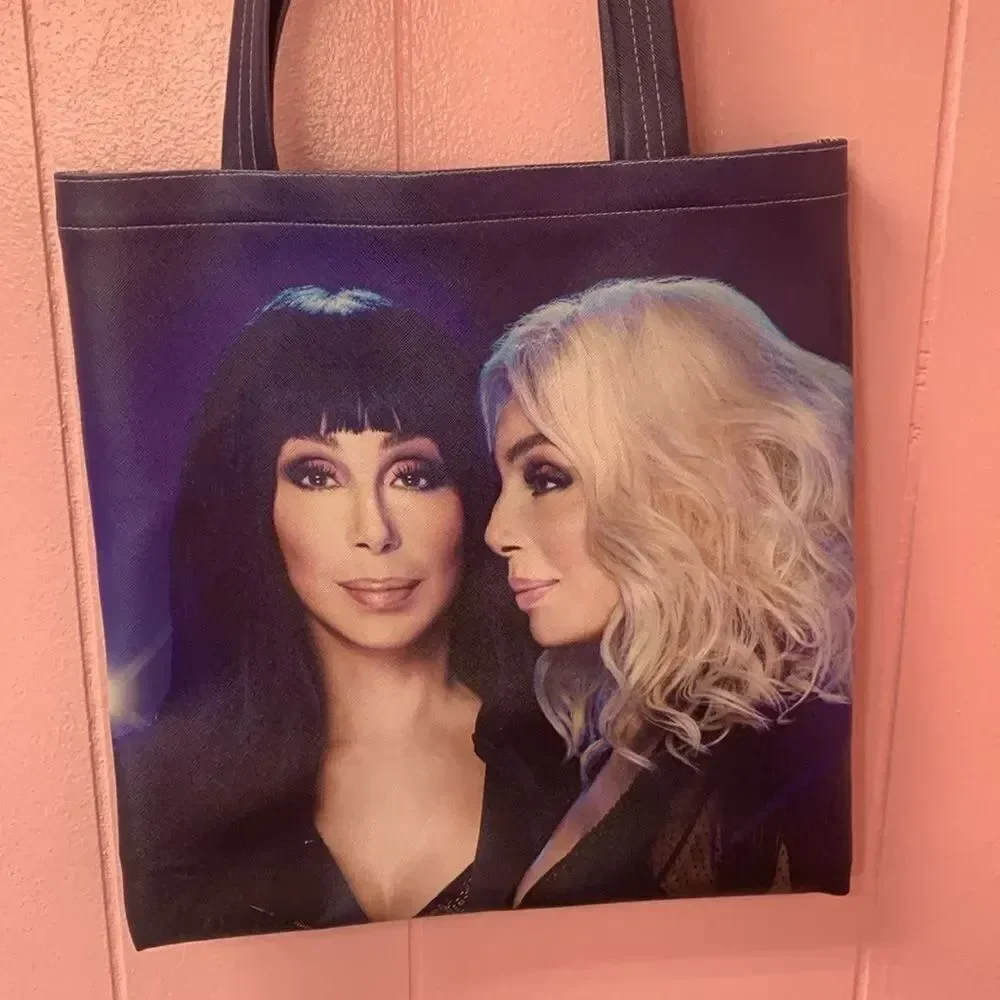 Cher memorabilia tote
